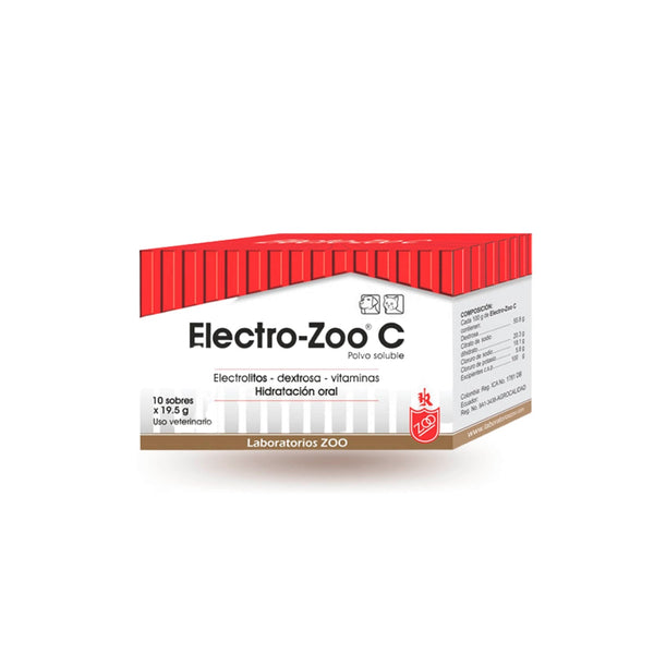 Electro Zoo Hidratante - Sobres|Medicamentos perros y gatos|Medicamentos pet