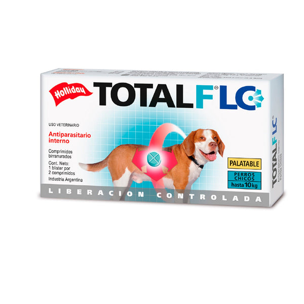 Antiparasitario Perro Pequeño Total Flc  2 Comprimidos|Medicamentos perros y gatos|Medicamentos pet