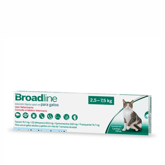 Antiparasitario Gato Grande Broadline Solucion Topica   0,9 Ml|Medicamentos perros y gatos|Medicamentos pet