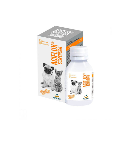 Digestivo Mixto Aciflux Suspensión 50 Ml|Medicamentos perros y gatos|Medicamentos pet