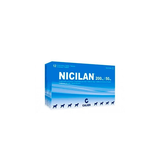 Antibiotico Mixto Nicilan 200mg/50mg blister|Medicamentos perros y gatos|Medicamentos pet