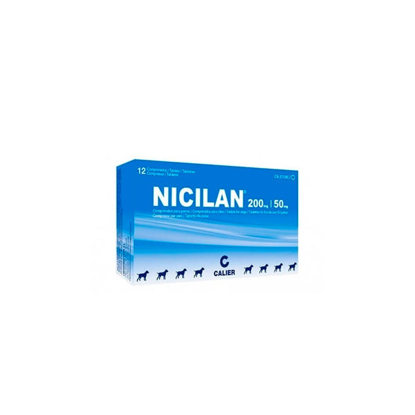 Antibiotico Mixto Nicilan 200mg/50mg blister|Medicamentos perros y gatos|Medicamentos pet