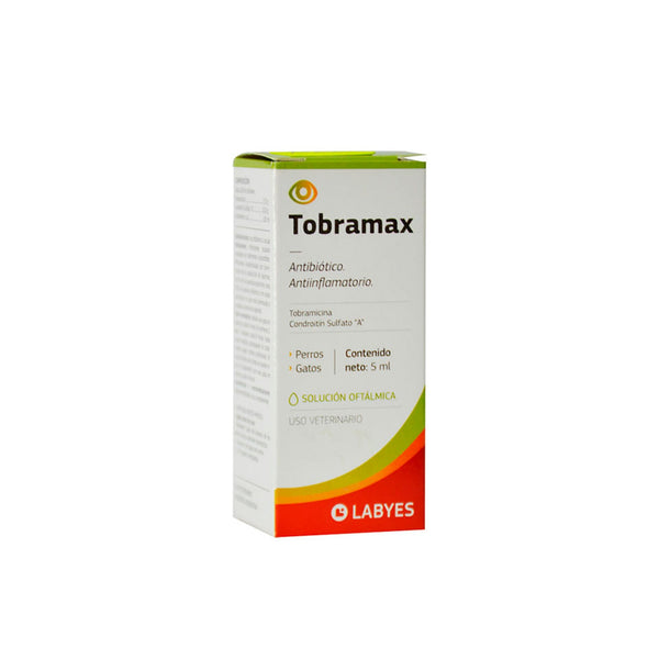 Otico Oftalmico Tobramax  5 Ml|Medicamentos perros y gatos|Medicamentos pet
