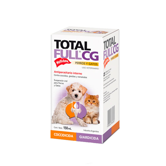 Antiparasitario Perro y Gato Total F CG Suspension  15 mL |Medicamentos perros y gatos|Medicamentos pet