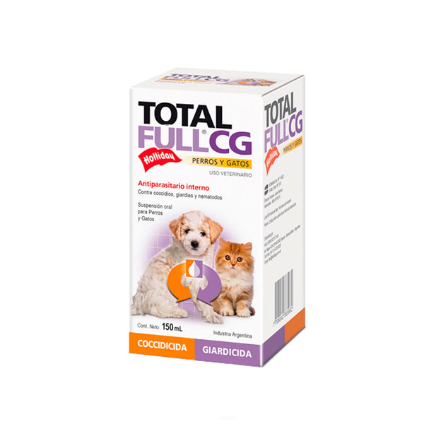 Antiparasitario Perro y Gato Total F CG Suspension  15 mL |Medicamentos perros y gatos|Medicamentos pet