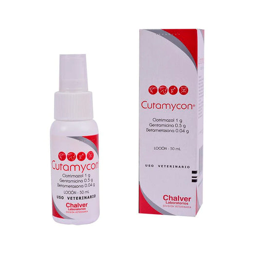 Cutamycon Locion 50ml|Medicamentos perros y gatos|Medicamentos pet