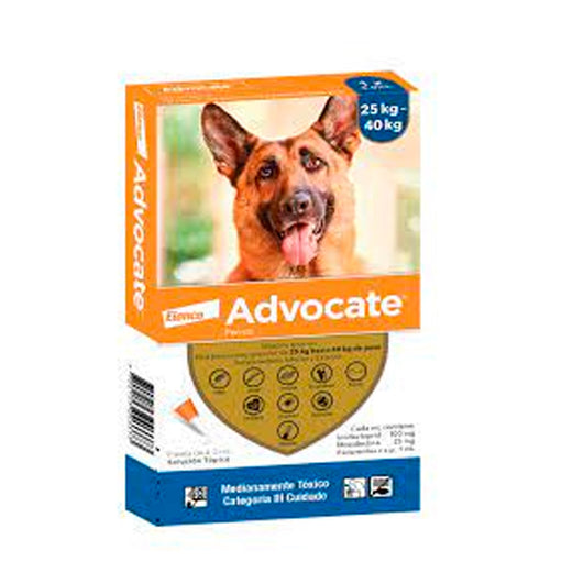 Antiparasitario Advocate Para Perro 25 a 40 Kg 4.0 ml |Medicamentos perros y gatos|Medicamentos pet