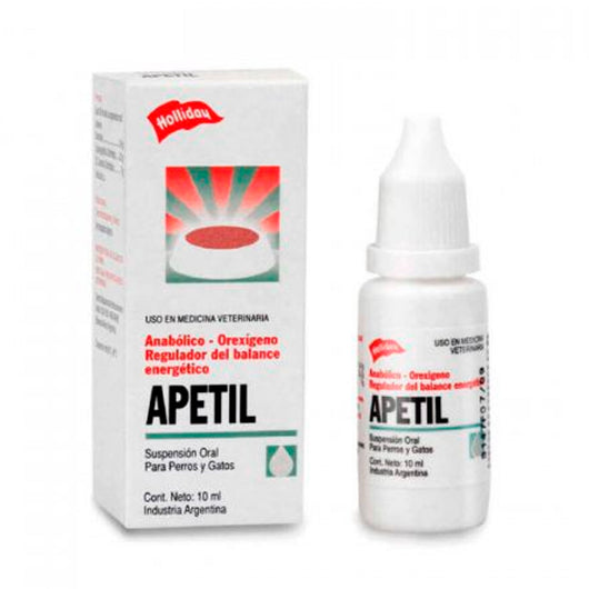 Apetil Para Perros y Gatos 10 ml |Medicamentos perros y gatos|Medicamentos pet