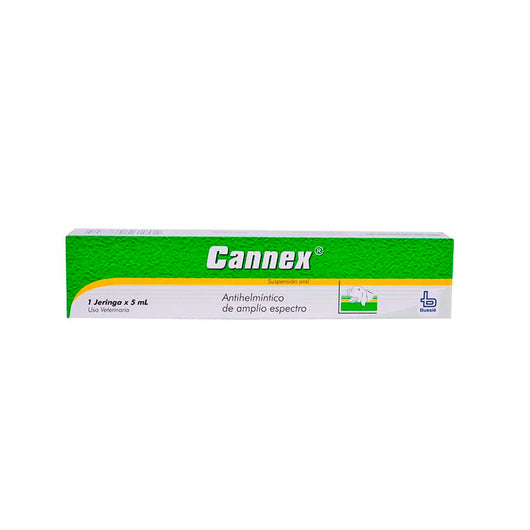 Cannex Jeringa Para Perro 5 mL |Medicamentos perros y gatos|Medicamentos pet