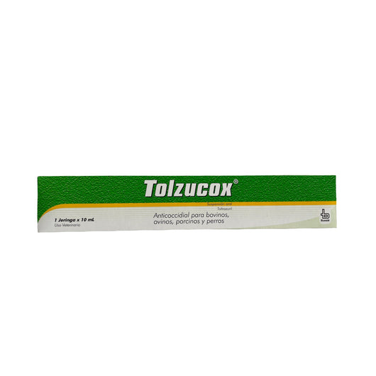 Tolzucox Jeringa Para Perro 10 mL |Medicamentos perros y gatos|Medicamentos pet