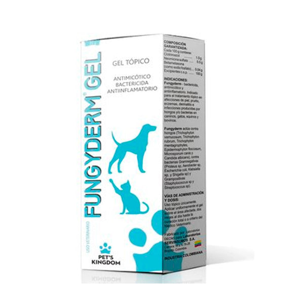 Fungyderm Gel Para Perro y Gato 35g |Medicamentos perros y gatos|Medicamentos pet