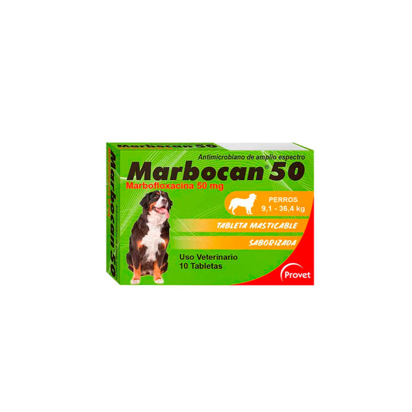 Marbocan De 50 g Para Perro 9,1-36,4 Kg |Medicamentos perros y gatos|Medicamentos pet