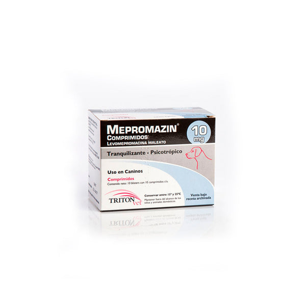Mepromazin Tranquilizante Para Perro 10 mg |Medicamentos perros y gatos|Medicamentos pet