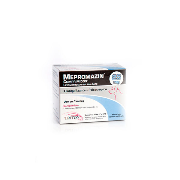 Mepromazin Tranquilizante Para Perro 25 mg |Medicamentos perros y gatos|Medicamentos pet