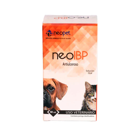 Antiulceroso neoIBP Para Perro y Gato 60mL |Medicamentos perros y gatos|Medicamentos pet