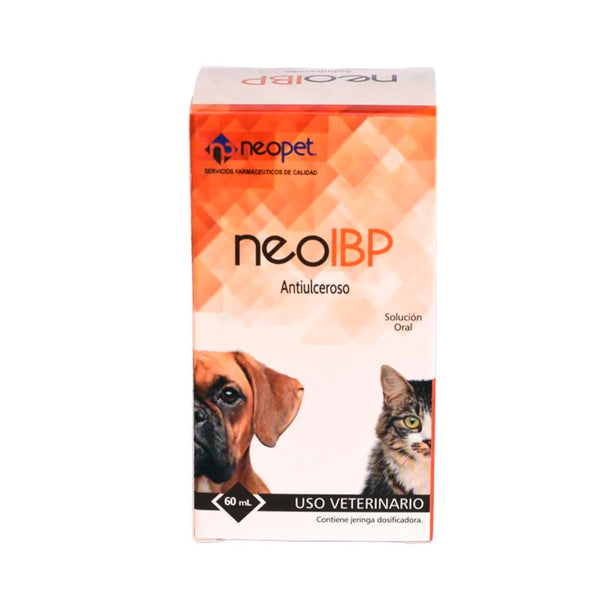 Antiulceroso neoIBP Para Perro y Gato 60mL |Medicamentos perros y gatos|Medicamentos pet