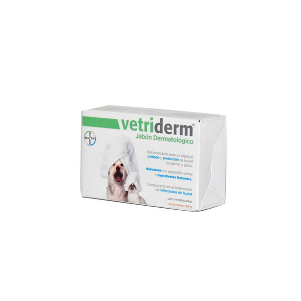 Jabón Dermatologico Vetriderm Para Perro y Gato 100m|Medicamentos perros y gatos|Medicamentos pet