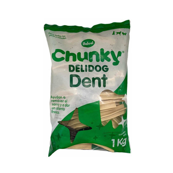 Paquete delidog dent 1kg | Snacks | Medicamentos pet