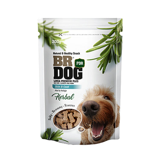 Br for dog snack herbal skin y coat 200gr | Snacks | Medicamentos pet