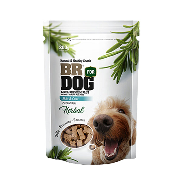 Br for dog snack herbal skin y coat 200gr | Snacks | Medicamentos pet