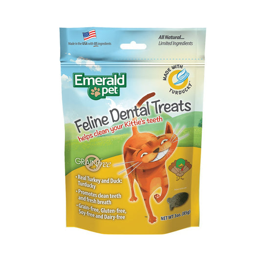 Dental pavo pato esmerald pet cat snack 85gr | Snacks | Medicamentos pet