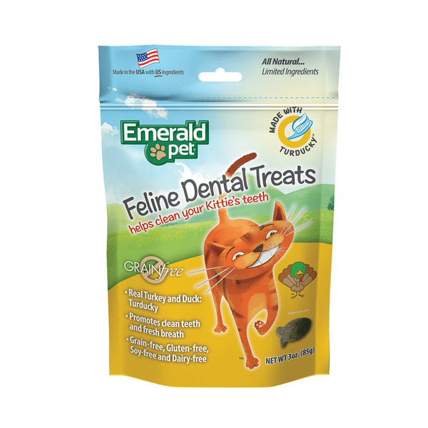 Dental pavo pato esmerald pet cat snack 85gr | Snacks | Medicamentos pet