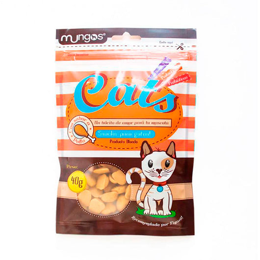 Cats pollo mungos 40gr | Snacks | Medicamentos pet