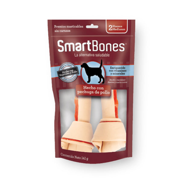 Snack para perro smartbones pollo mediano 141gr | Snacks | Medicamentos pet