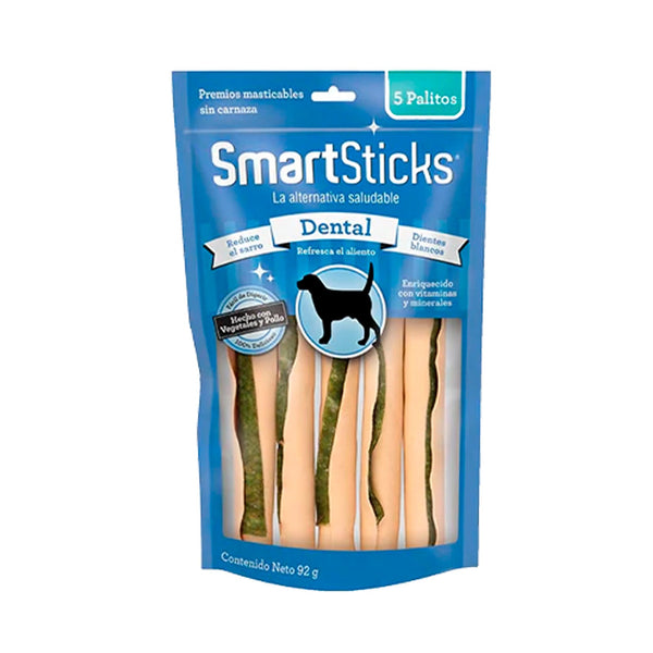 Snack Para Perro Smartsticks Dental 5 Palitos 92gr | Snacks | Medicamentos pet