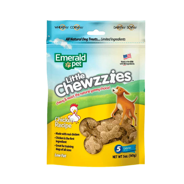 Emerald Pet Dog Snack Little Chewzzies Pollo 141gr | Snacks | Medicamentos pet