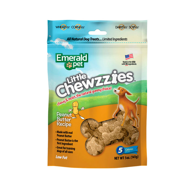 Emereal Pet Dog Snack Litte Chewzzies Peanut Butter 141gr | Snacks | Medicamentos pet